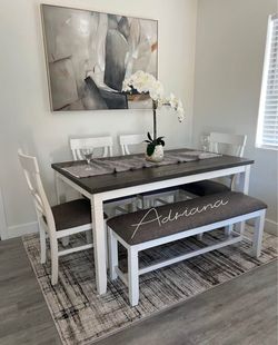 Gorgeous‼️ 6-Pc Dining Table Sets‼️