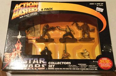 Star wars action Masters die cast metal 6 pack