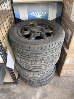 Factory NA daisy Wheels With New Tires
