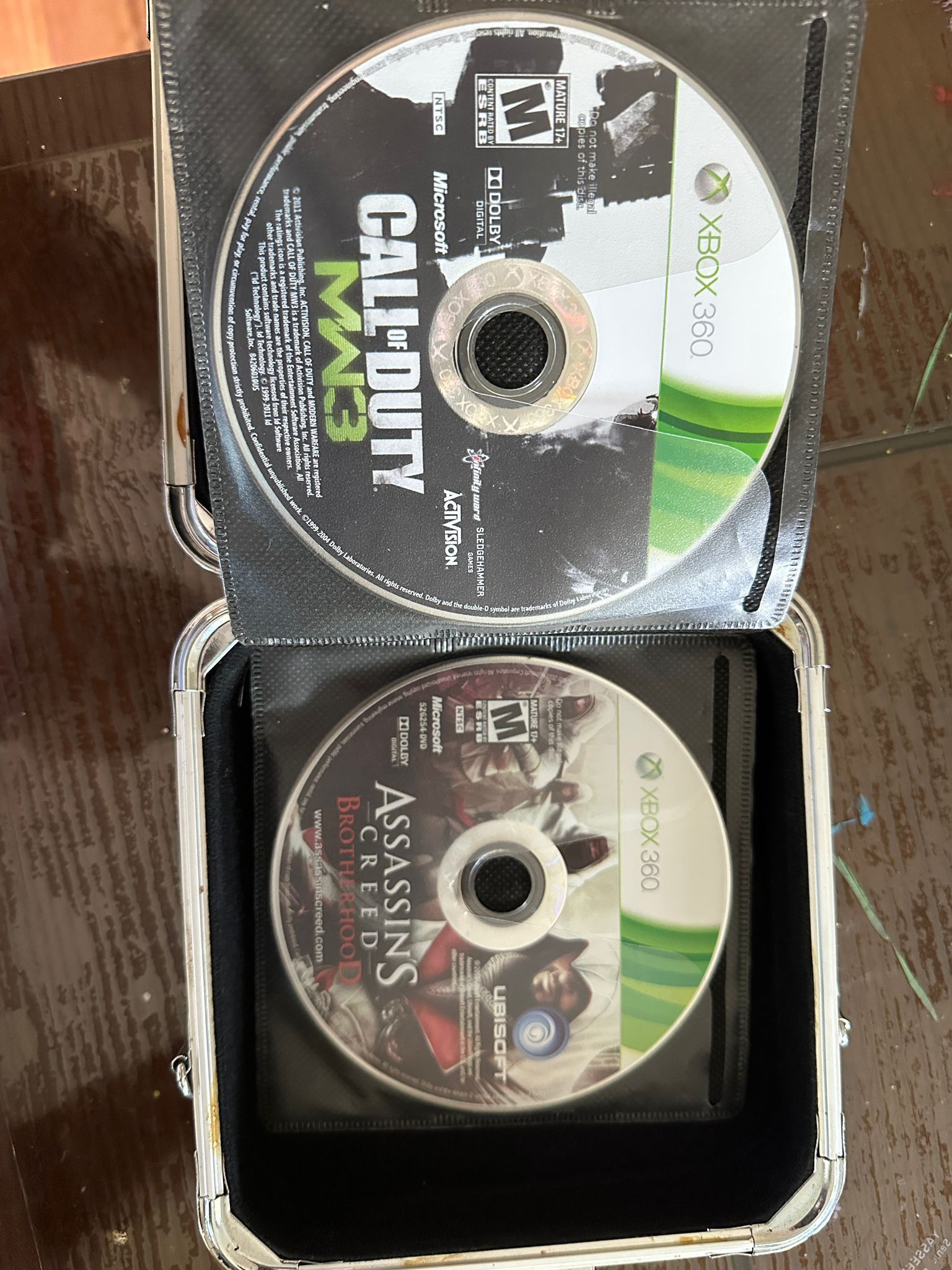 Xbox 360 24 games - Halo reach, Grand theft, midnight, Call of Duty, etc… $7 each or take all for $100