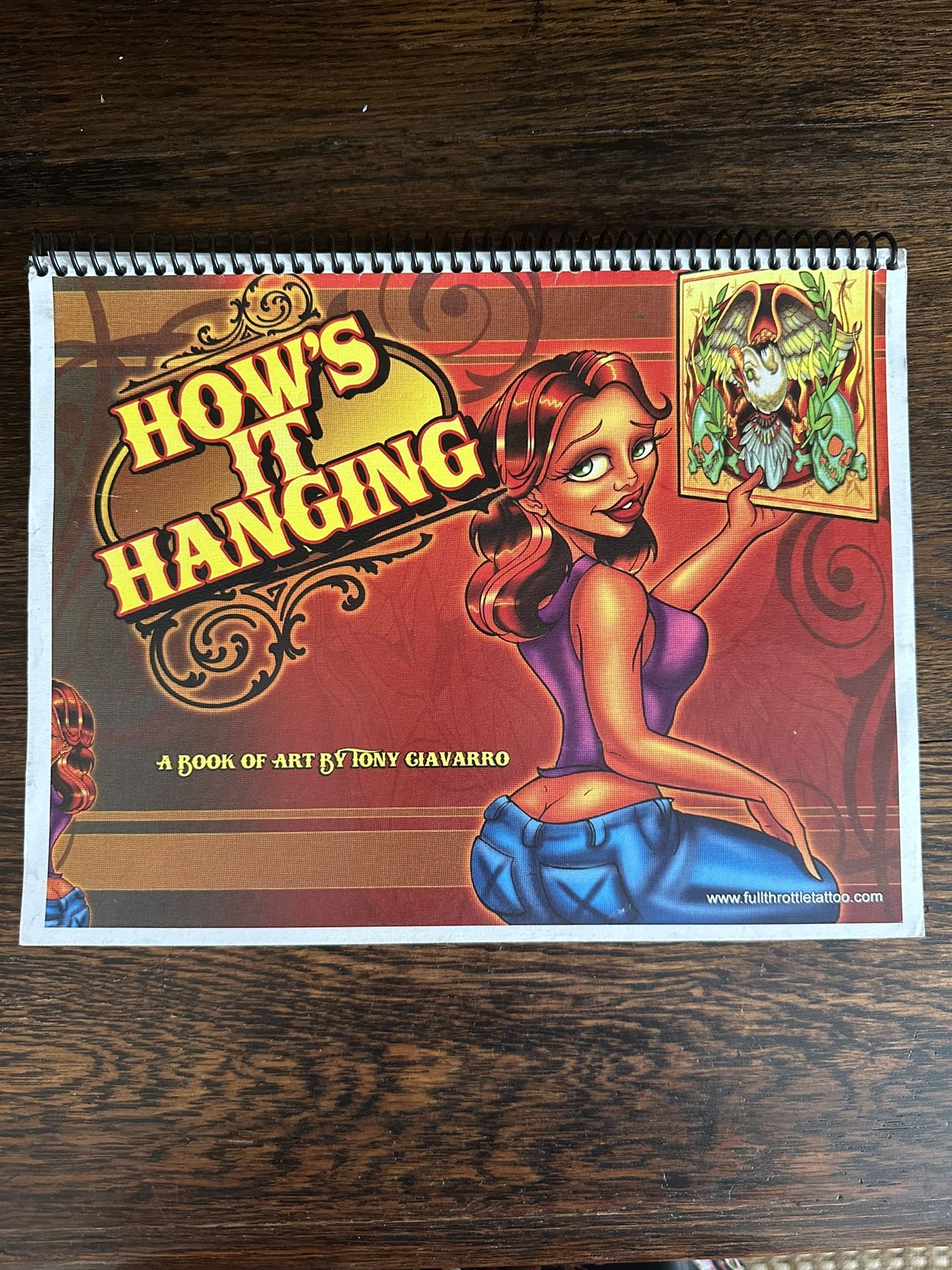 Tattoo Flash, Hows It Hanging #3 Book Of Art By Tony Ciavarro Tattoo Artist