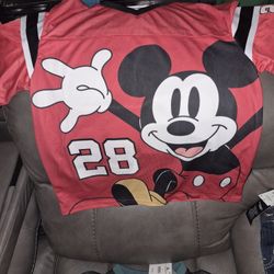 Mickey mouse shirt  For Kids Size 8 Both Brand New   Children jeans. Size 8