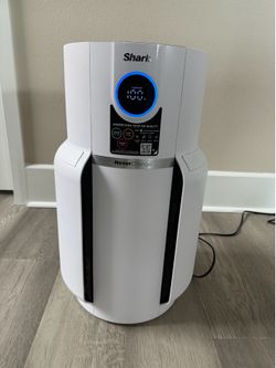 Shark - NeverChange Air Purifier MAX, 5-Year Filter Life, 1400 sq. Ft - White