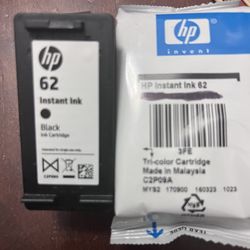 HP Ink 62 (1) Black (1) Tricolor ..