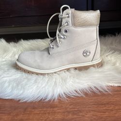 Women's Grey Timberland Boots