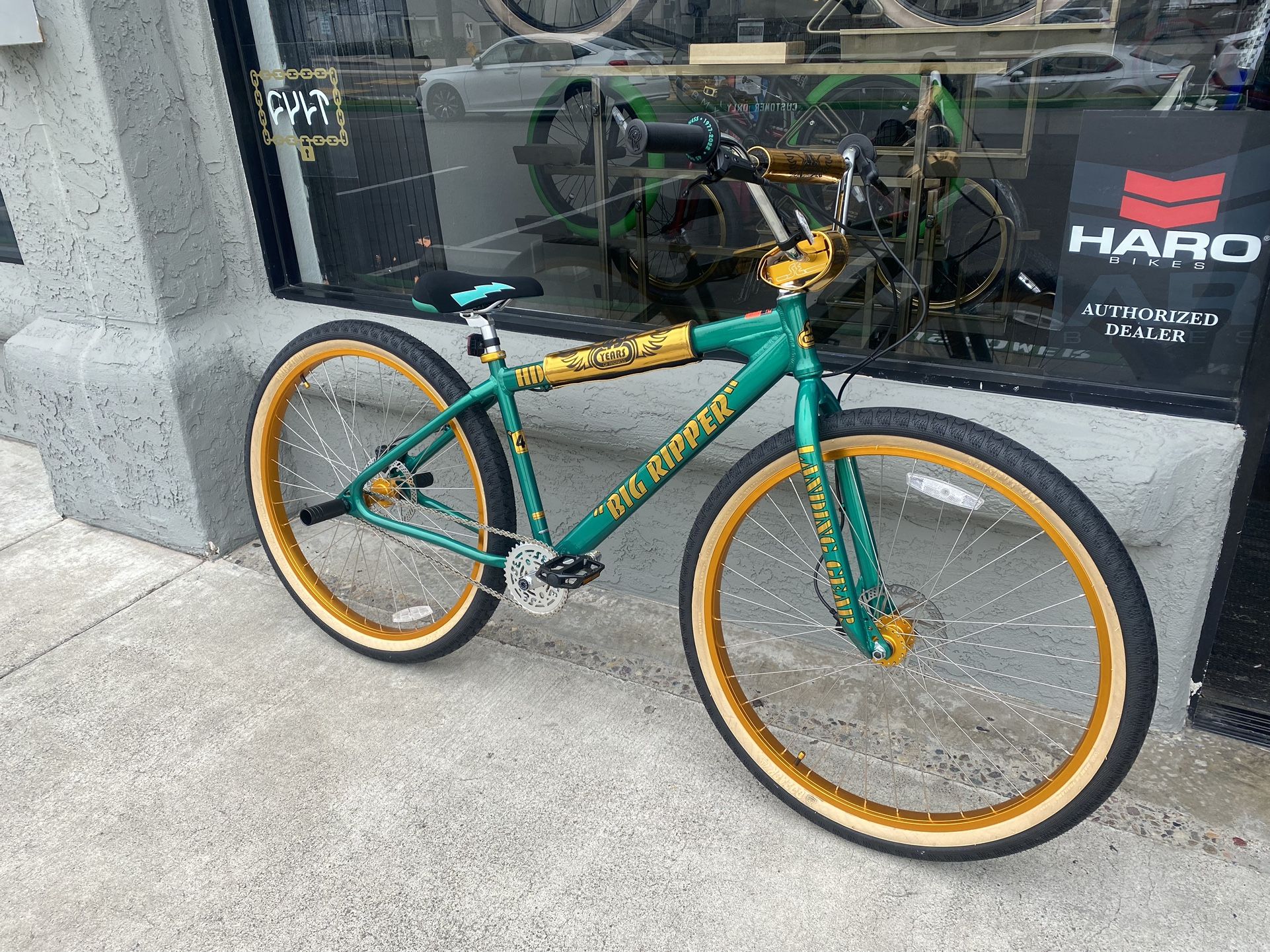 NEW SE Bikes HD Green Big Ripper 29” Big Wheel Bmx Bike Bicycle