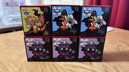Hello Kitty x Godzilla Happy Meal Toys
