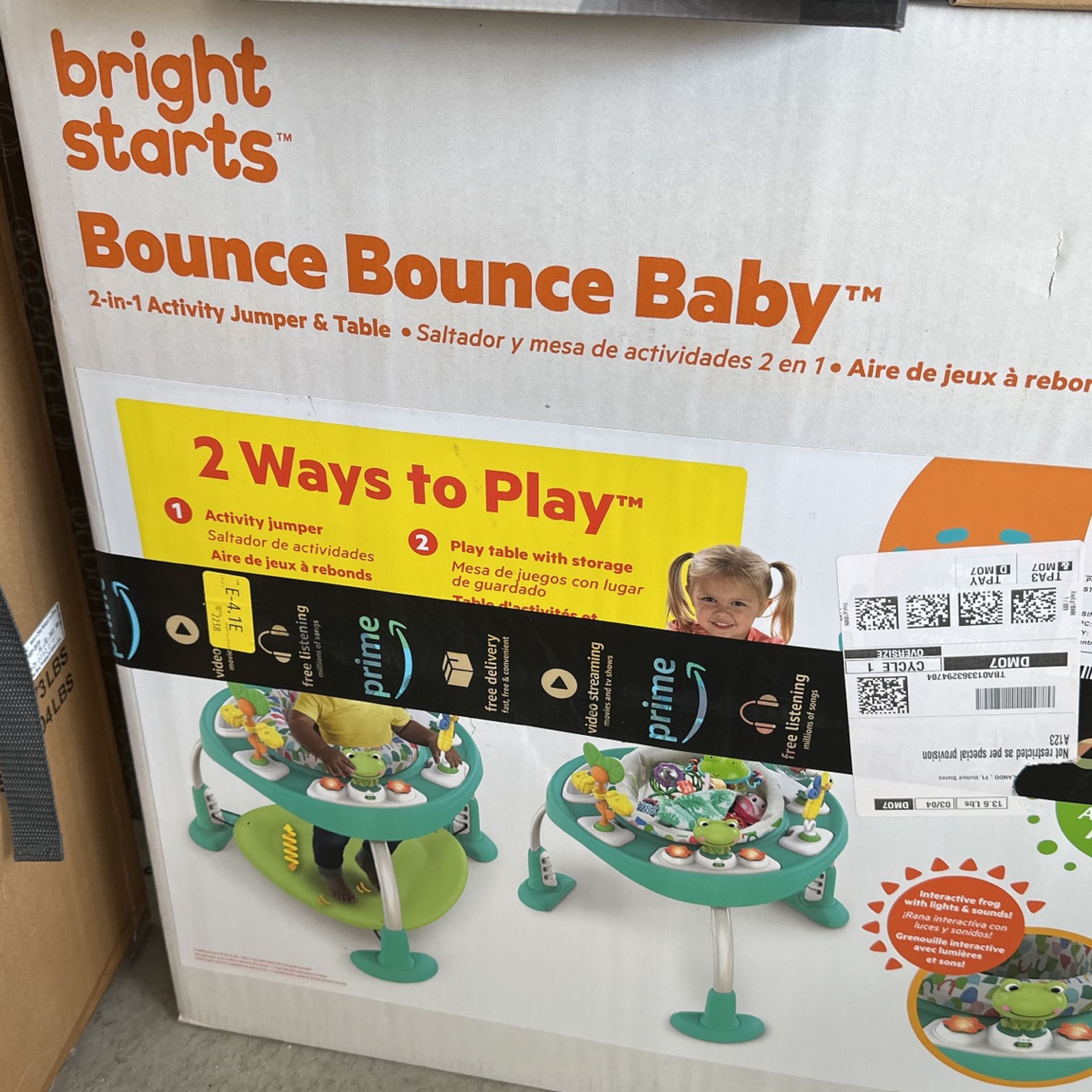 Bright stars bounce baby