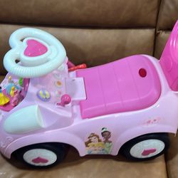 Disney pink princess ride on Cary for kids ages 1-5years old
