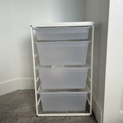 Elfa Medium Drawer Storage Shelf