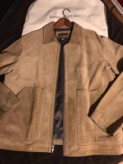 Banana republic suede jacket