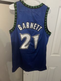Kevin Garnett Minnesota Timberwolves blue jersey size xl
