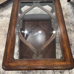 Wood And Glass Tables