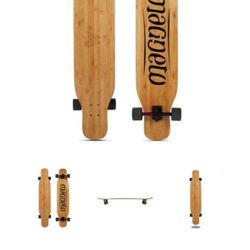 Magneto Bamboo Cruiser Longboard 