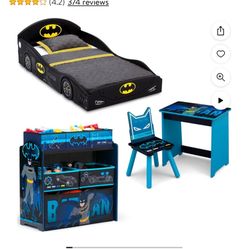 Batmobile Toddler Bedroom Set