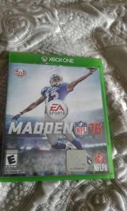 Xbox one game Madden