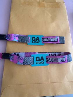 (2) Hard Summer Saturday ONLY GA Tickets