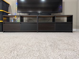 2x TARGET TV STAND WITH DRAWERS