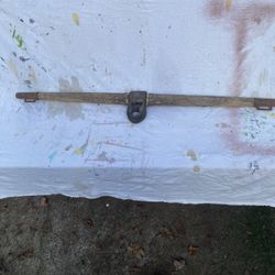 SALE-  49”Wood/steel/leather Horse Harness