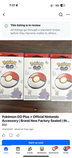 Pokemon GO Plus + Brand New Factory Sealed Nintendo Official INHAND