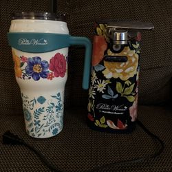 Pioneer Woman. Cup And Electric Can Opener