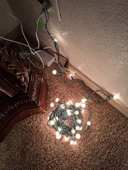 New No Box About 20 Feet Long  Round Sm. Lights