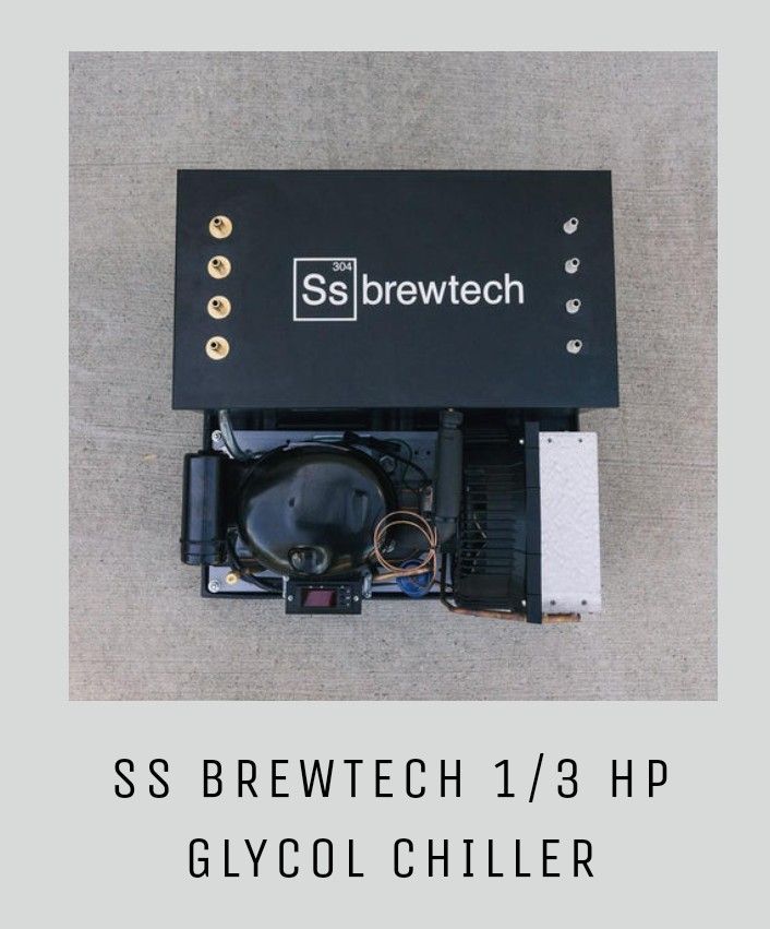 Ss Brew tech 1/3 Horse Power Glycol Chiller