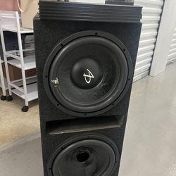 12’ Speaker With AMP 