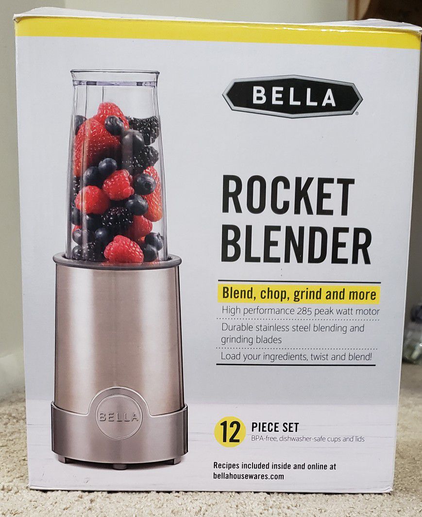 Bella Rocket Blender, 285 peak watt motor base. for Sale in Richmond, VA -  OfferUp