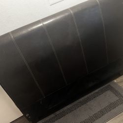 Queen Faux Leather Headboard