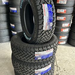 BRAND NEW SET OF ALL TERRAIN TIRES 265/65r17 265/65/17