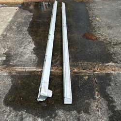 2 - 10 Foot Sections Of 4 Inch Rain Gutters