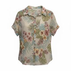 Floral pastel shirt - women’s shirt