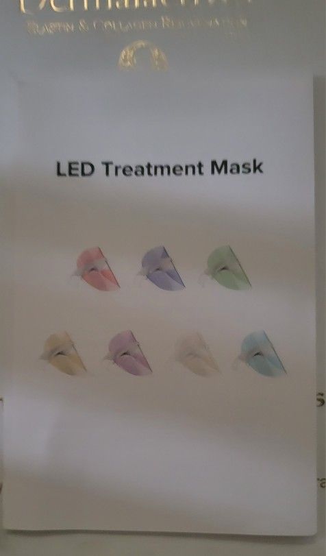 Collagen & Elastin Restoring LED Light Therapy Mask 7 In 1