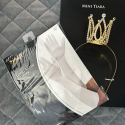 Halloween Crown And Gloves 