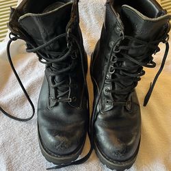 Danner Gore-tex 8"  Black Military Boots 9EE