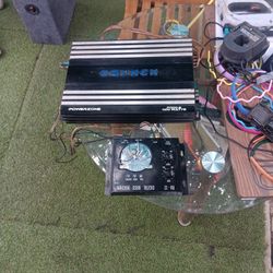Soundstream Bass Machine And Powerzone Amp 