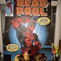 Big comic poster painting