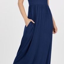 Short Sleeve Maxi Dress