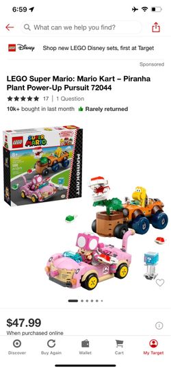 LEGO Super Mario: Mario Kart - Piranha Plant Power-Up Pursuit 72044