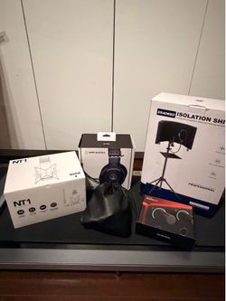 🎙️ Complete Studio Recording Setup — Like New, Never Used