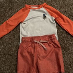 Toddler boy swim set