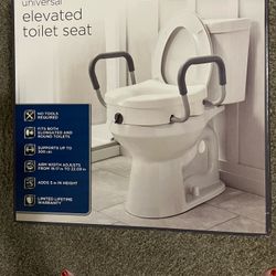 Elevated Toilet Seat by Glacier Bay