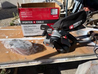 Brand new Porter Cable 3x21” belt sander 352VS variable speed 8amp 3 extra belt in box $150 cash in Newport Beach 92663
