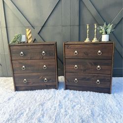 Stunning Rustic Dressers / Nightstands Set