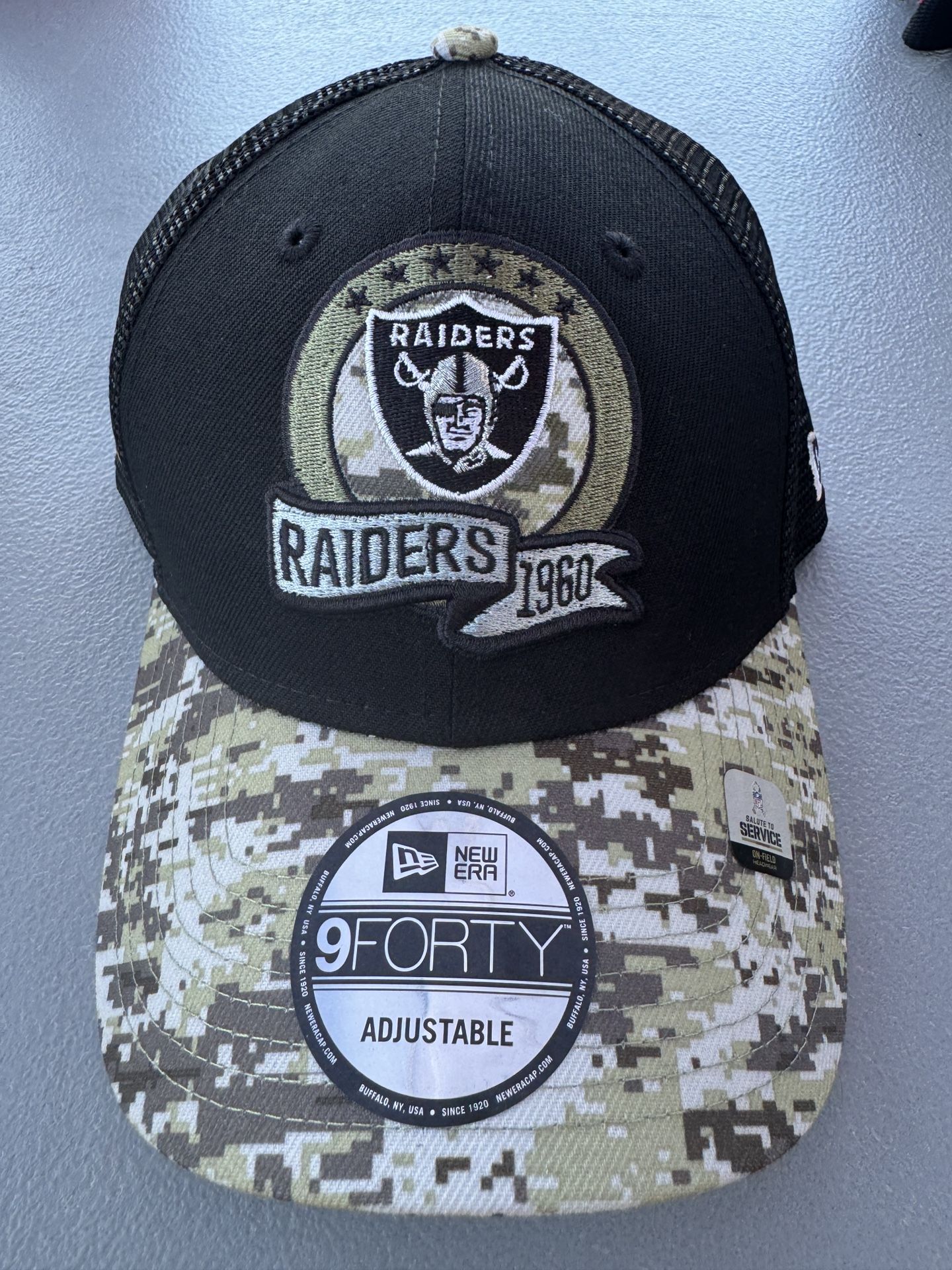 Raiders Camouflage Hat