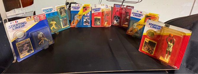 Starting Lineup Sports Figures Lot of 7