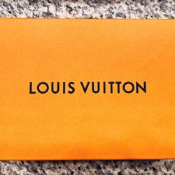 Louis Vuitton magnetic box with dust bags 