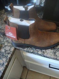 Wolverine steel toe boots 101/2