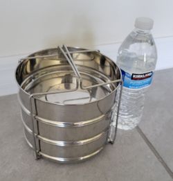 Prestige Stainless Steel Utensil Cooker Separator 3 Piece Set